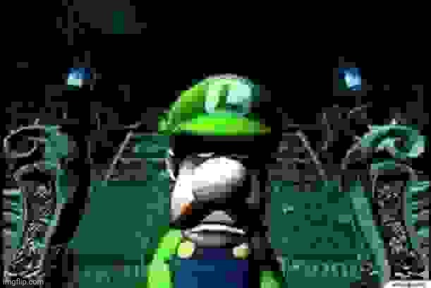 Depressed Luigi | image tagged in depressed luigi | made w/ Imgflip meme maker