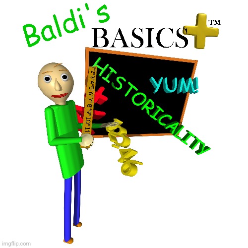Baldi's basics | image tagged in fun | made w/ Imgflip meme maker