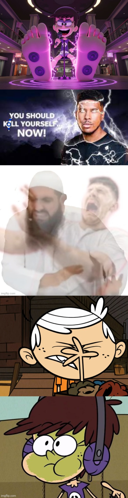 NOOOOOOOOOOOO NOT THE FOOT FETISH SH!T | image tagged in you should kill yourself now,ew brother ew,lincoln loud facepalm,luna loud sick,deviantart,foot fetish | made w/ Imgflip meme maker