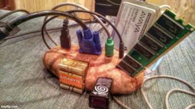potato server | image tagged in potato server | made w/ Imgflip meme maker