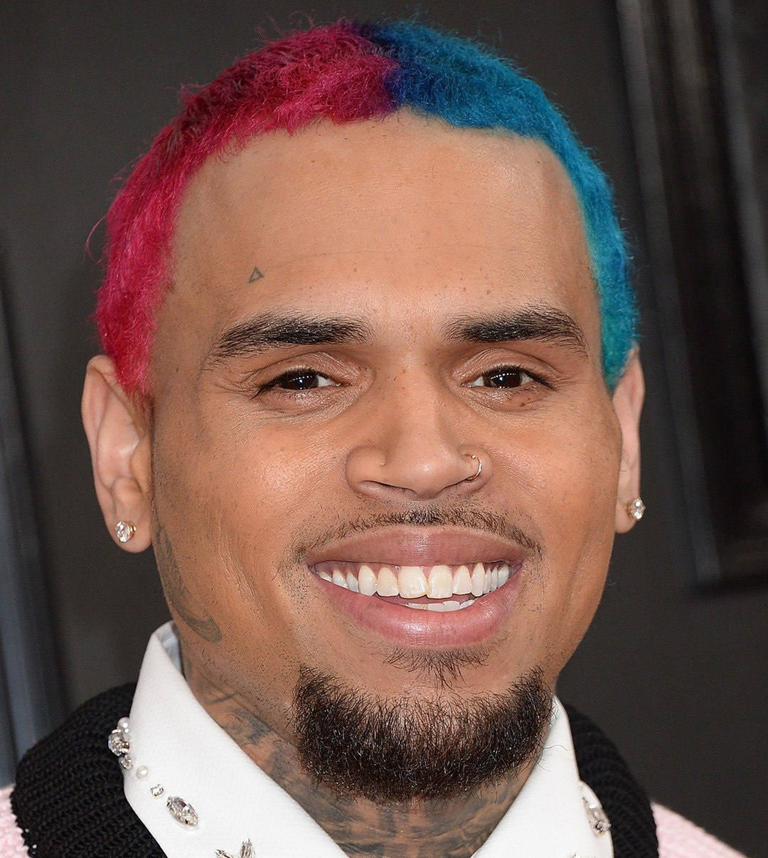 Chris brown bat signal Blank Meme Template