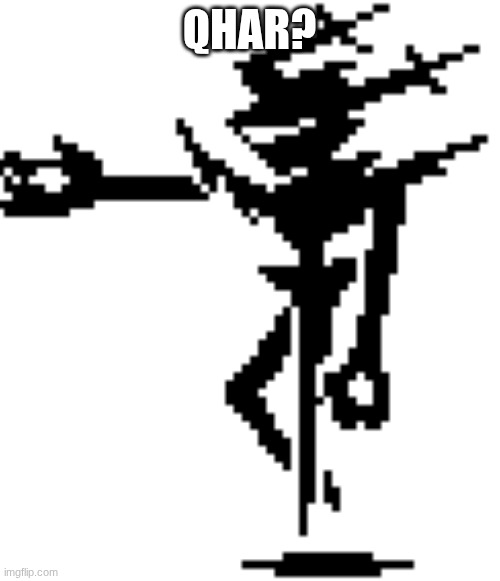 The Roaring Knight (Deltarune CH 3 & 4) | QHAR? | image tagged in the roaring knight deltarune ch 3 4 | made w/ Imgflip meme maker