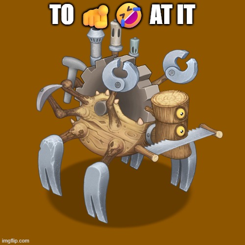 Vhenshun | TO ?? AT IT | image tagged in vhenshun | made w/ Imgflip meme maker