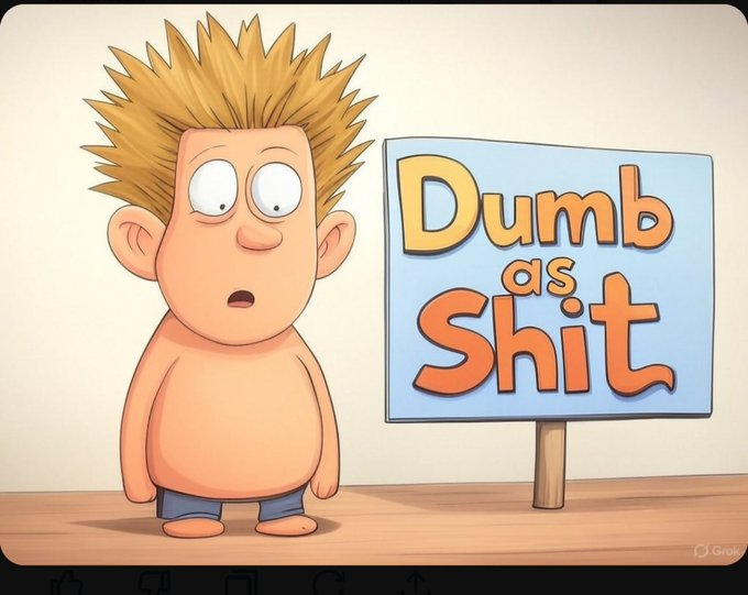 Dumb shit Blank Meme Template