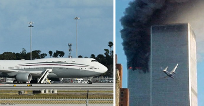 Qatar delivers plane to U.S. | image tagged in qatar delivers plane to u s | made w/ Imgflip meme maker