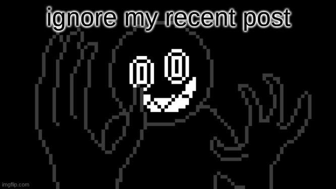 MR THING!!! | ignore my recent post | image tagged in mr thing | made w/ Imgflip meme maker