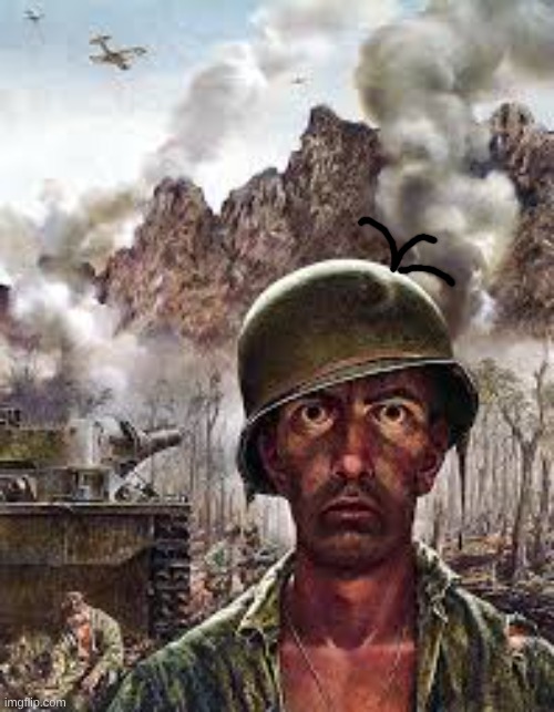Thousand Yard Stare | image tagged in thousand yard stare | made w/ Imgflip meme maker