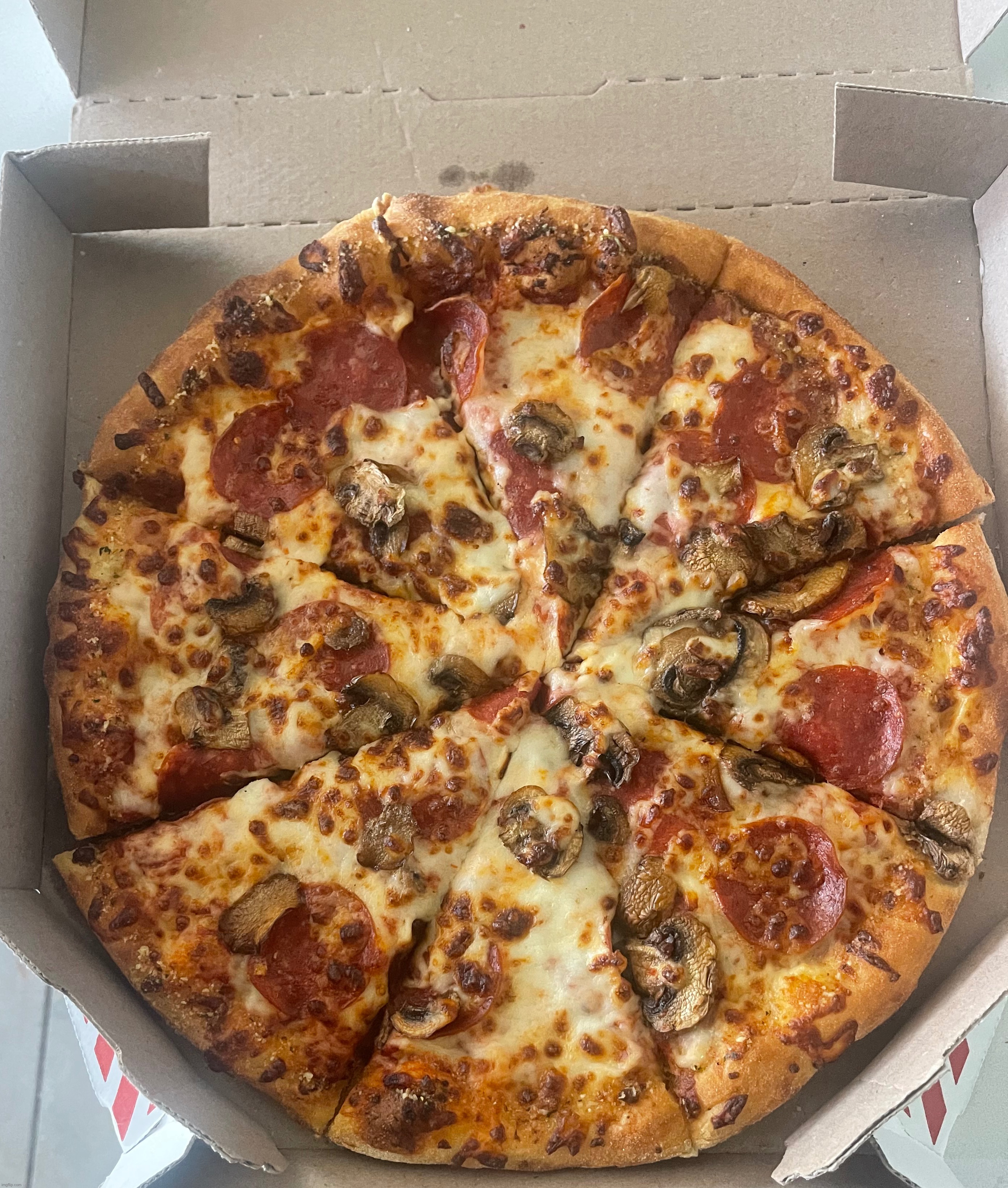 Elliot 100% gave me this pizza for free!!!1! Trust guys!!!1! | made w/ Imgflip meme maker