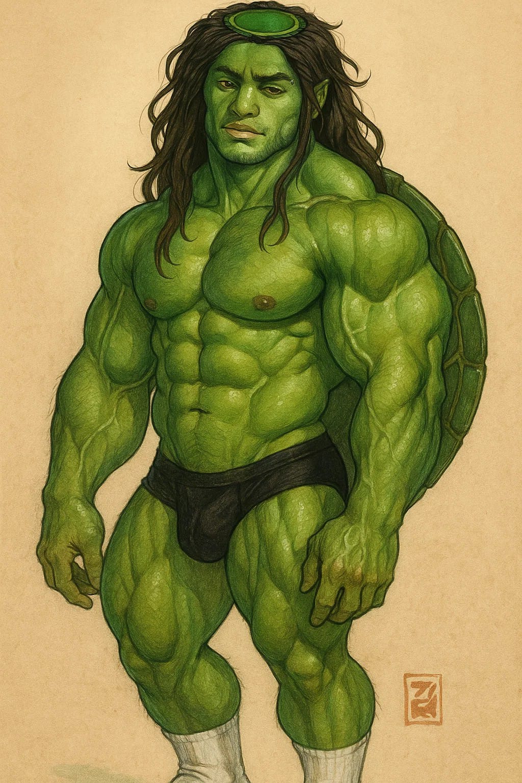 Brock Kappa Blank Meme Template