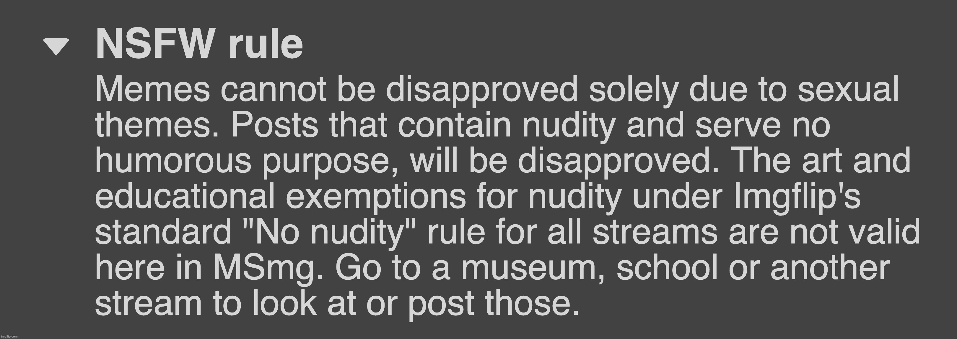 The rule that Memeus broke. | made w/ Imgflip meme maker