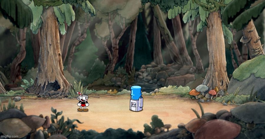 i was informed cuphead had hard bosses, this was correct | made w/ Imgflip meme maker