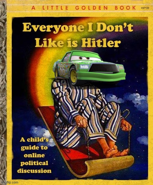 Everyone I don't like is Hitler book | image tagged in everyone i don't like is hitler book | made w/ Imgflip meme maker