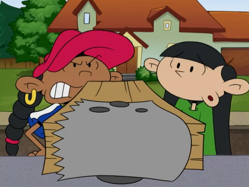 High Quality Numbuh 5 with a S.P.A.N.K.E.R. Blank Meme Template