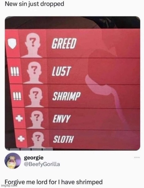 image tagged in shrimp | made w/ Imgflip meme maker
