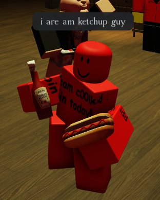 ketchup guy Blank Meme Template
