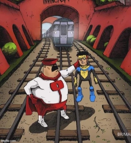 maybe this time you'll learn | image tagged in memes,funny,invincible,subway surfer | made w/ Imgflip meme maker