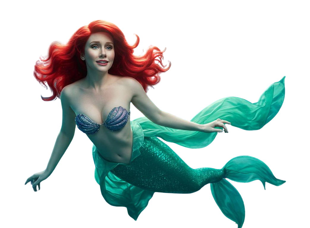 live action ariel Blank Meme Template