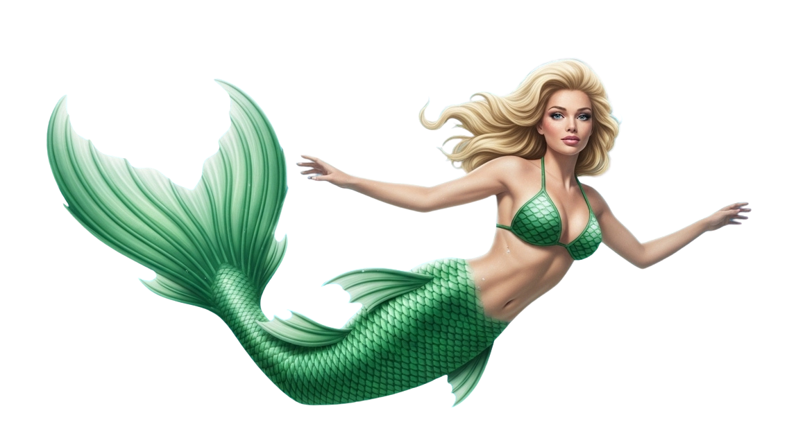 melania mermaid Blank Meme Template