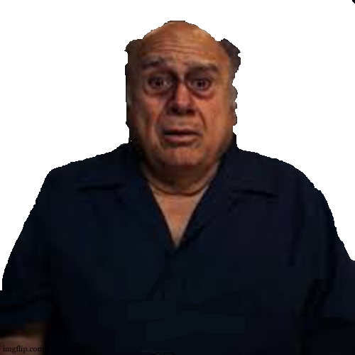 Danny Devito cry | image tagged in danny devito cry | made w/ Imgflip meme maker