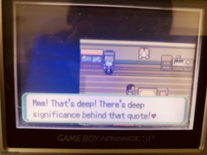Gabby saying "That's deep" | image tagged in gabby saying that's deep | made w/ Imgflip meme maker