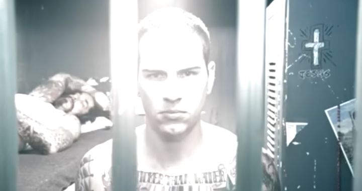 Man in jail Blank Meme Template