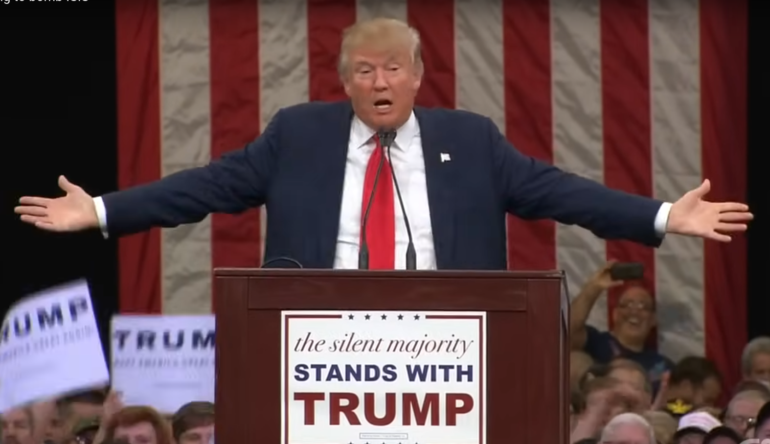 Trump bombs the shit out of them Blank Meme Template
