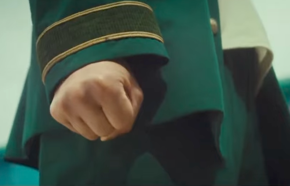 Arthur's Fist (Wind Breaker variant) Blank Meme Template
