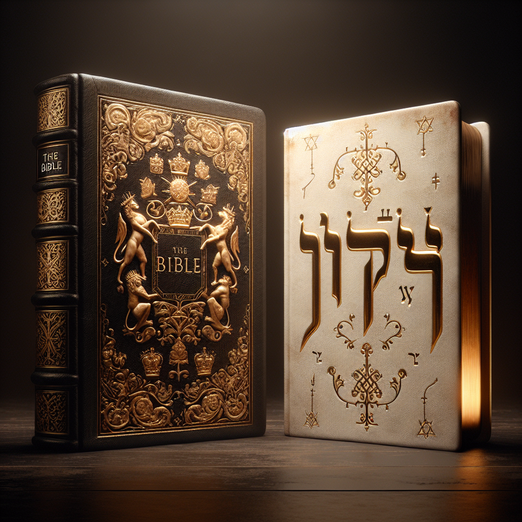 KJV 1611 bible vs YHWH bible Blank Meme Template