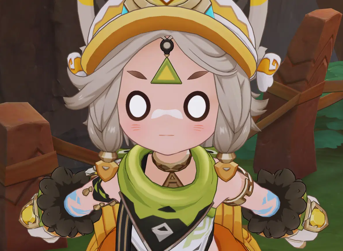 Suprised Kachina O_O Blank Meme Template