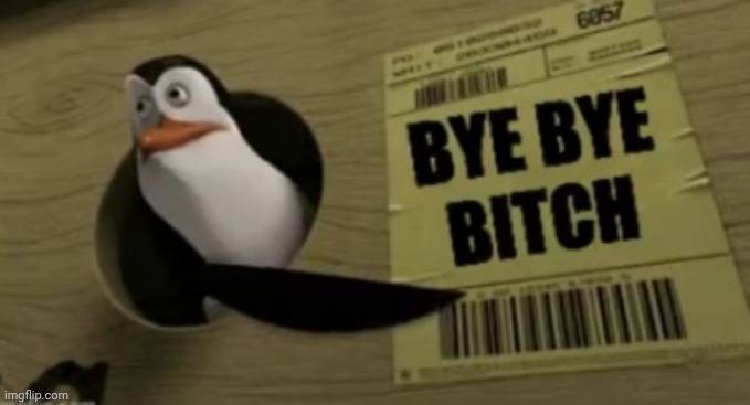 Bye bye bitch | image tagged in oddly satisfying | made w/ Imgflip meme maker
