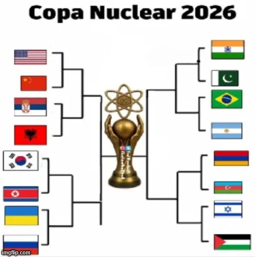 image tagged in copa,nuclear,2026,hello to the person reading these tags,how are you doing today | made w/ Imgflip meme maker