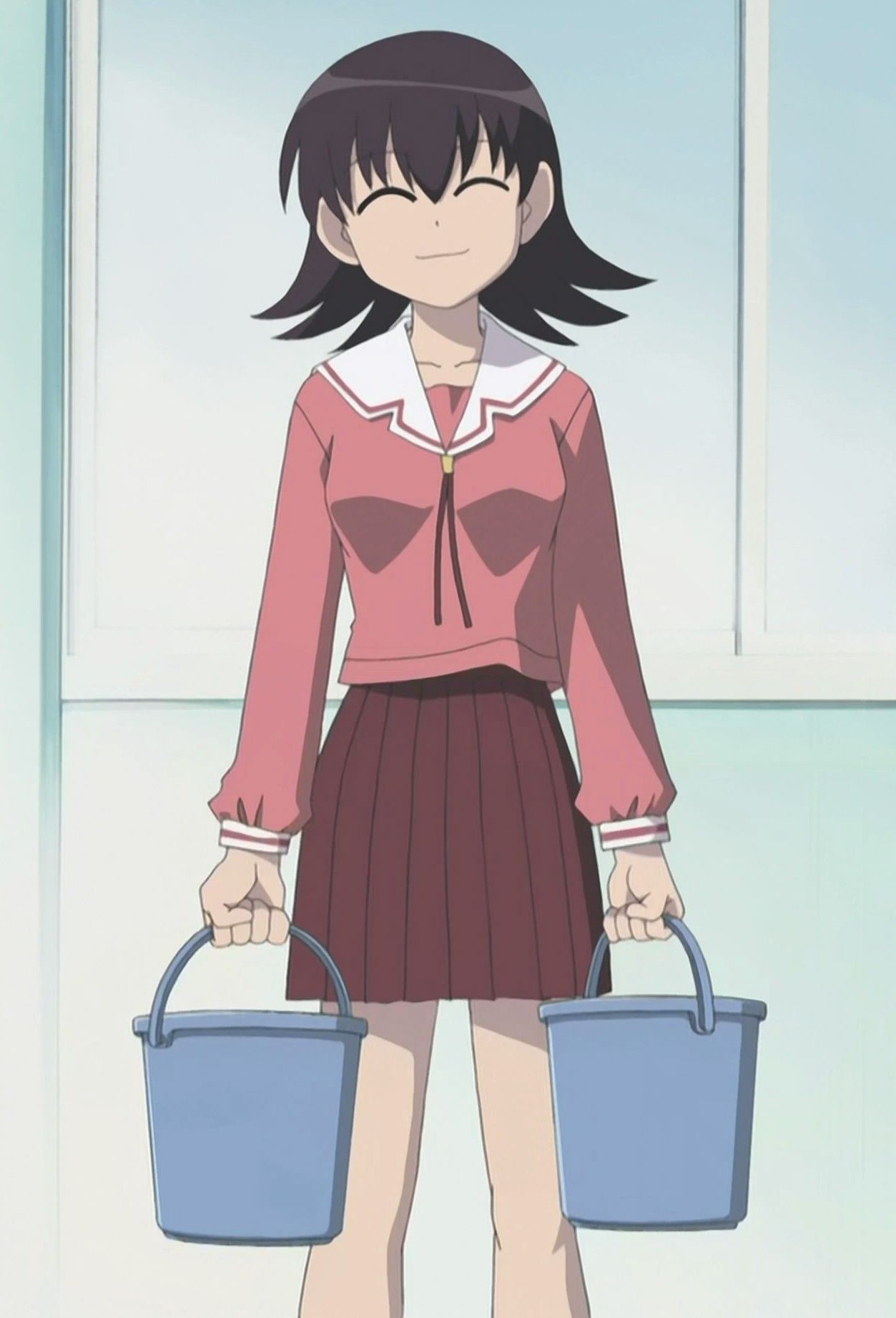 Tomo buckets Blank Meme Template