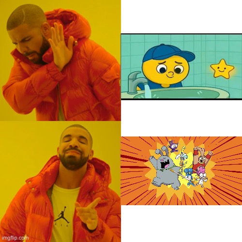 Bimooo no Bunny league yes | image tagged in memes,drake hotline bling | made w/ Imgflip meme maker
