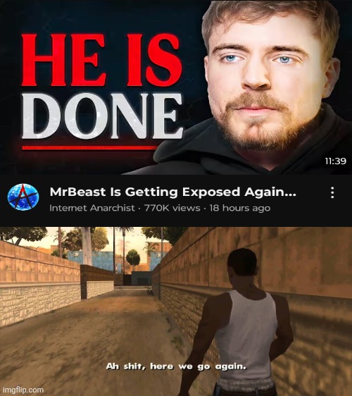 We've played these games before | image tagged in here we go again | made w/ Imgflip meme maker