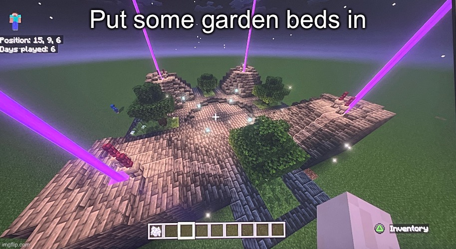 Put some garden beds in | made w/ Imgflip meme maker