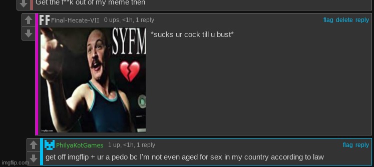 OH MY FLIPPIN GOD IM A PEDO??? | made w/ Imgflip meme maker