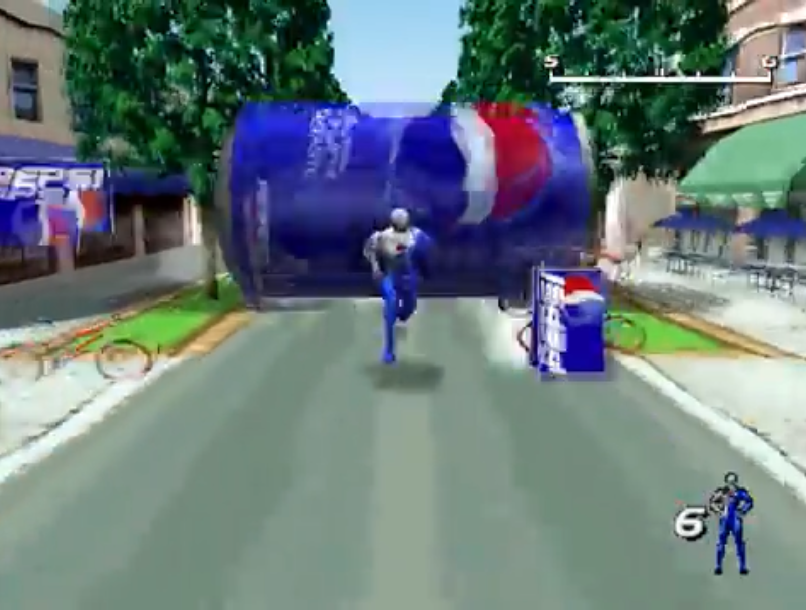 High Quality Pepsi man Blank Meme Template