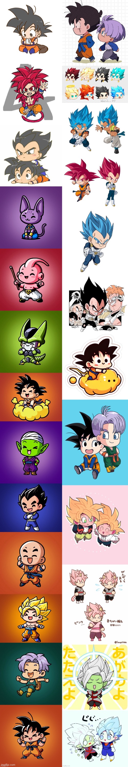 Collection of Goobers I Found on Pinterest as Inspiration for my Own (coming soon) | image tagged in dbz,dbs,db,goober | made w/ Imgflip meme maker
