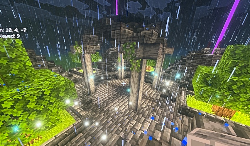 Roof with vines as requested | made w/ Imgflip meme maker