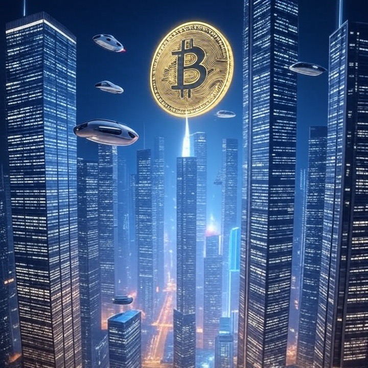 Bitcoin Future Blank Meme Template