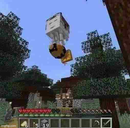 Happy ghast with nuke | image tagged in happy ghast with nuke | made w/ Imgflip meme maker