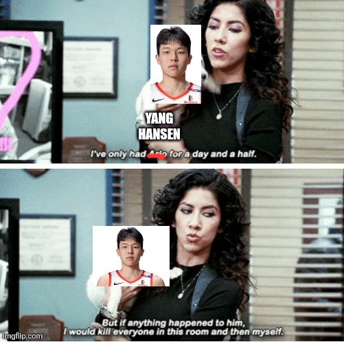 I've only had *blank* for a day | YANG HANSEN | image tagged in i've only had blank for a day | made w/ Imgflip meme maker