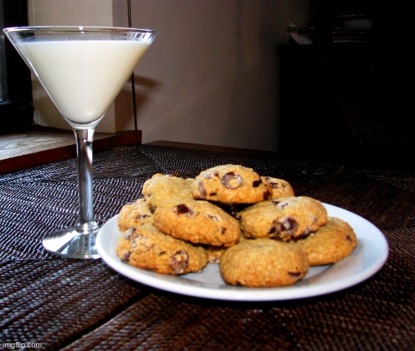 Cookies and Milk Martini | image tagged in cookies and milk martini | made w/ Imgflip meme maker