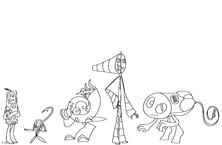 Just some object show ocs ive made | made w/ Imgflip meme maker