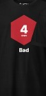 High Quality "Bad" shirt Blank Meme Template