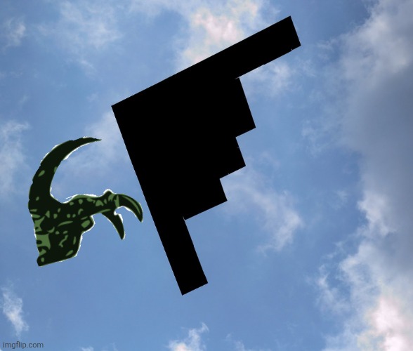 image tagged in b2 bomber silhouette | made w/ Imgflip meme maker