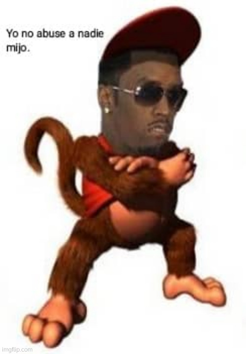 P. Diddy Kong | image tagged in p diddy kong | made w/ Imgflip meme maker