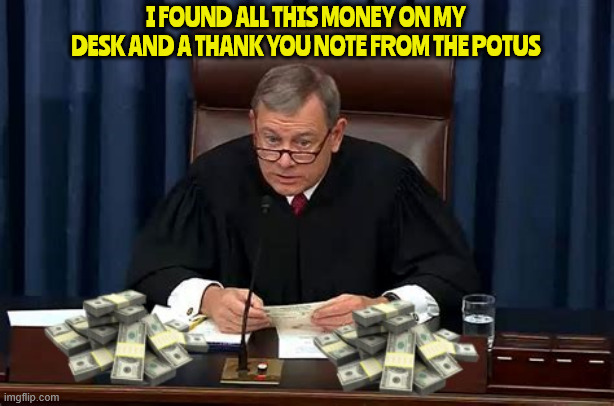 A little thank you notes | I FOUND ALL THIS MONEY ON MY DESK AND A THANK YOU NOTE FROM THE POTUS | image tagged in a little thank you notes,just been printed,soliciton,greenbacks,stacks of cash,maga money | made w/ Imgflip meme maker