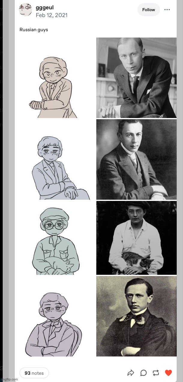 I love russian composers ❤️ | made w/ Imgflip meme maker