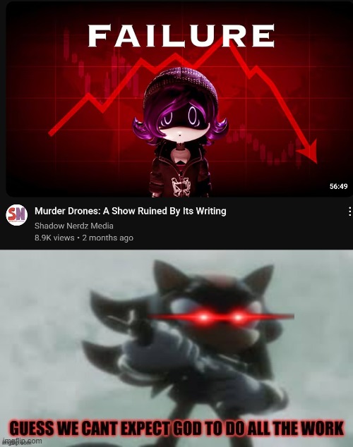EVERYONE GET YOUR PITCHFORKS RIGHT NOW | image tagged in murder drones,youtuber | made w/ Imgflip meme maker